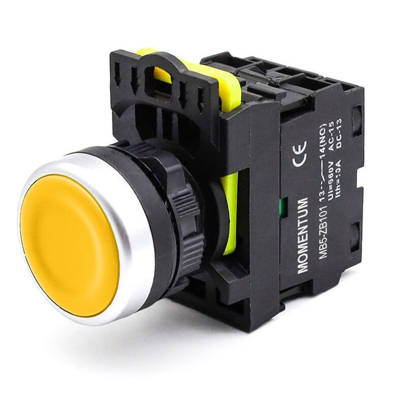 Momentum D22 Buton Yaylı Sarı NO MB5-EA510