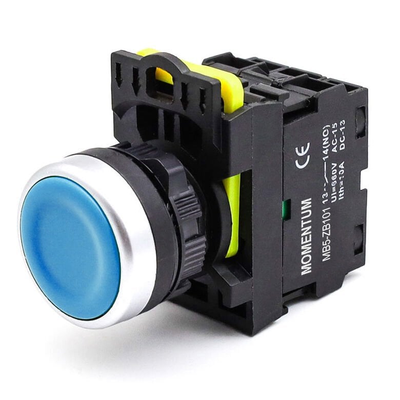 Momentum D22 Buton Yaylı Mavi NO MB5-EA610