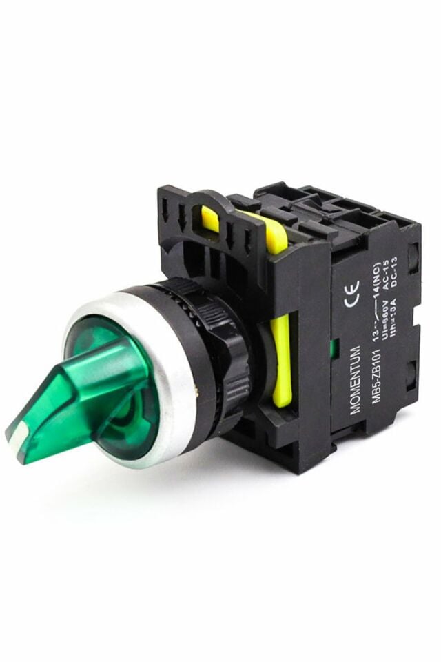 Momentum D22 Buton Mandal Led Yeşil 0-1 NO MB5-EK731