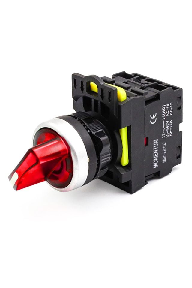 Momentum D22 Buton Mandal Led Kırmızı 0-1 NO MB5-EK741