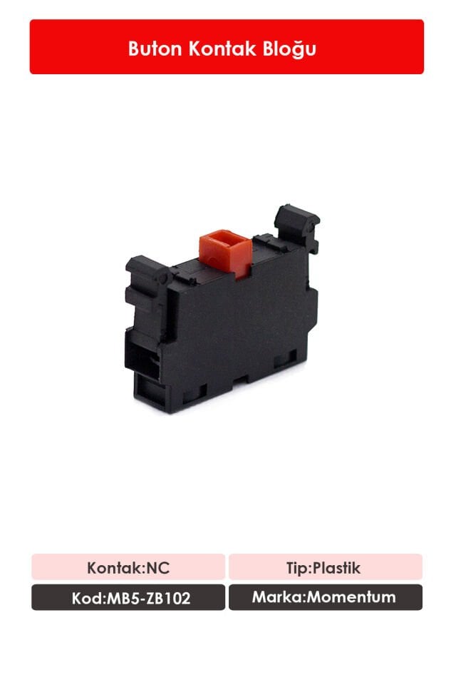 Momentum Kontak Bloğu NC MB5-ZB102