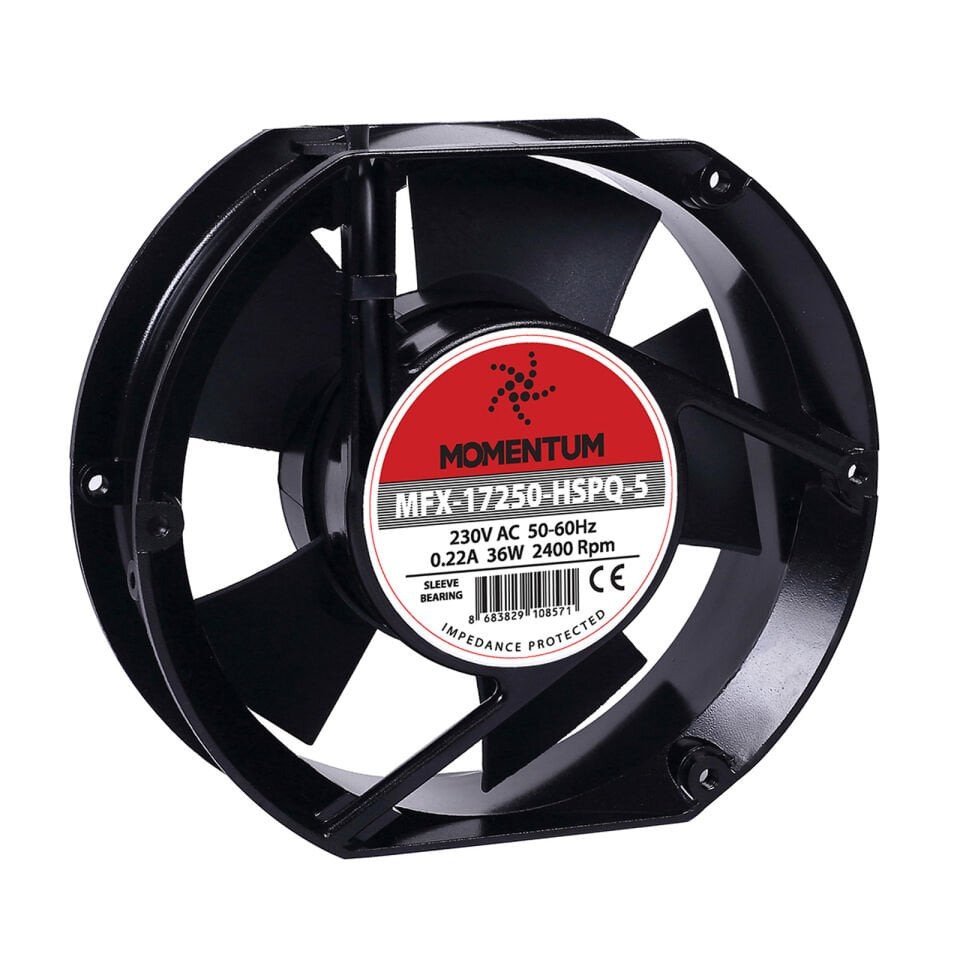 Momentum Fan 230VAC 172X150X50MM Kayar Yatak MFX-17250-HSPQ-5