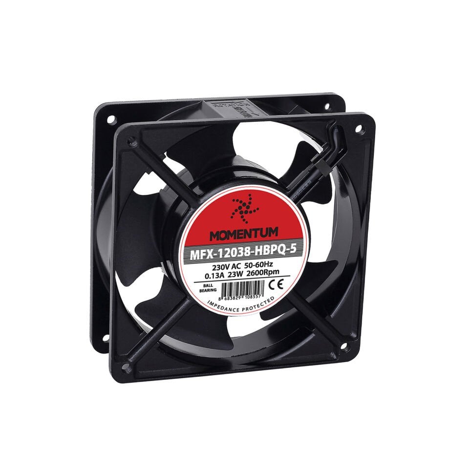 Momentum Fan 230VAC 120X120X38MM Rulmanlı MFX-12038-HBPQ-5