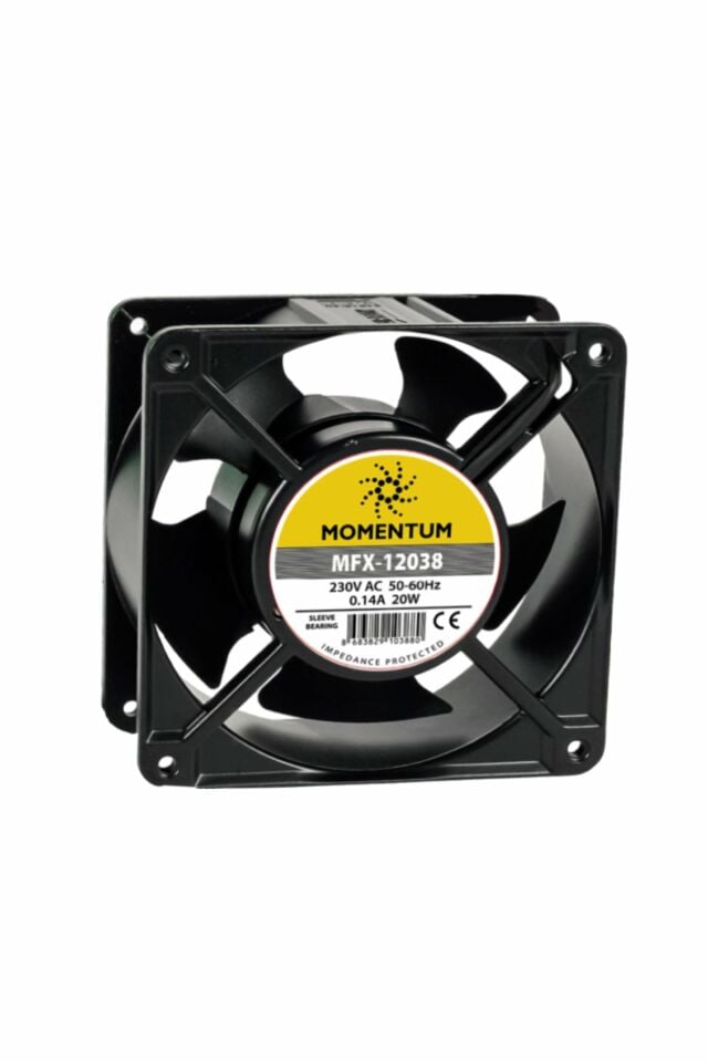 Momentum Fan 230VAC 120X120X38MM Rulmanlı MFX-12038-HBPQ-5