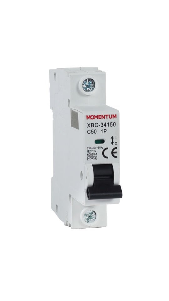 Momentum Otomatik Sigorta 4.5KA C 1X63A XBC-34163