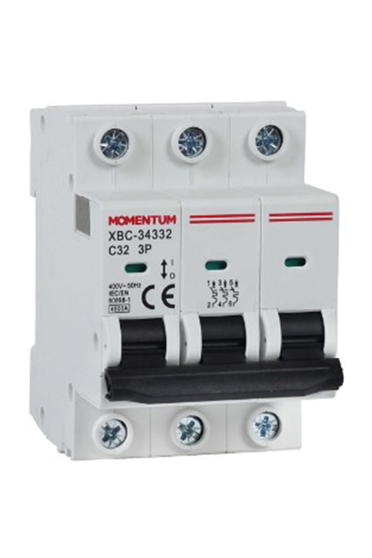 Momentum Otomatik Sigorta 4.5KA C 3X32A XBC-34332