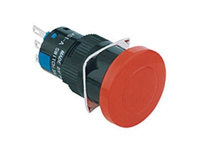 Momentum D16 Buton Mantar Yuvarlak Yaylı 2CO Kırmızı MBT-77142