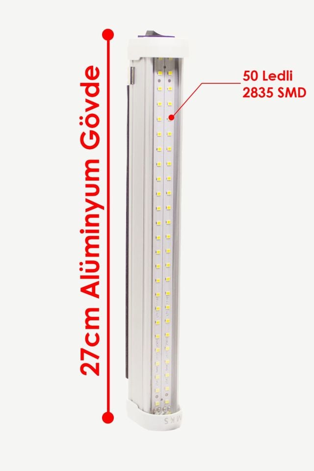 MKS Mıknatıslı Kompak Şarj Edilebilir Işıldak MKS-0001