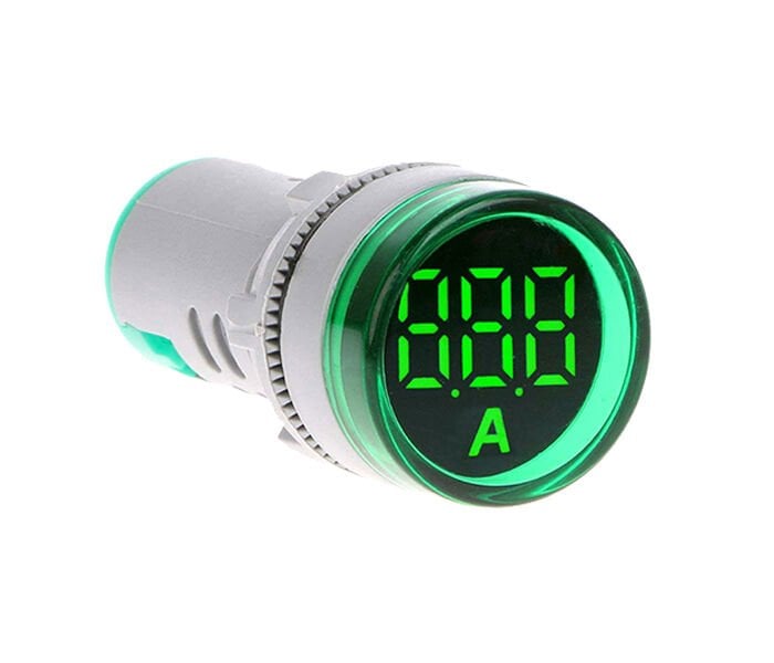 Momentum D22 Sinyal Led Ampermetre 0-100A Yeşil MB3-EV636