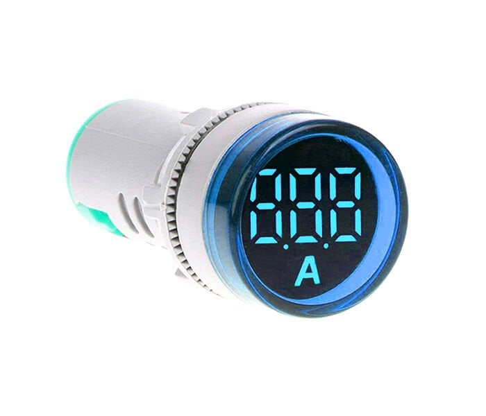 Momentum D22 Sinyal Led Ampermetre 0-100A Mavi MB3-EV666