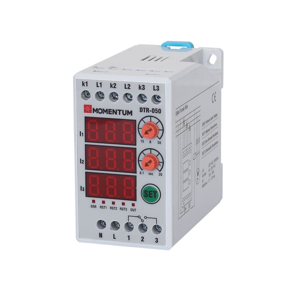 Momentum Dijital Termik 15-50A 20Sn DTR-050